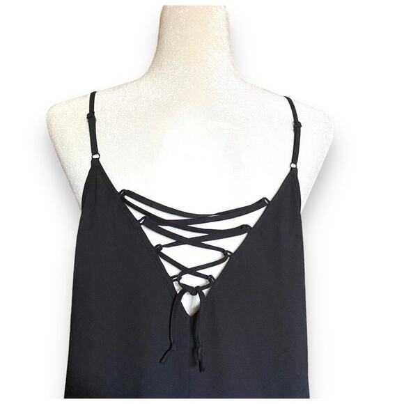 PrAna Angelique Casual Dress Sz XS Black
Asymmetrical Hem Lace Up Back Festival - Picture 5 of 12